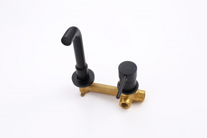 Смеситель для раковины латунный для раковины с покрытием NON TRACE Benisa K616